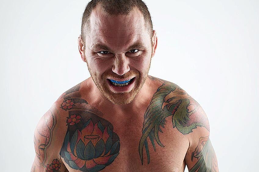 chris Leben SISU Mouthguard